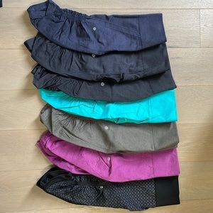 Lululemon cropped leggings. Inseam 15”. Size 4.